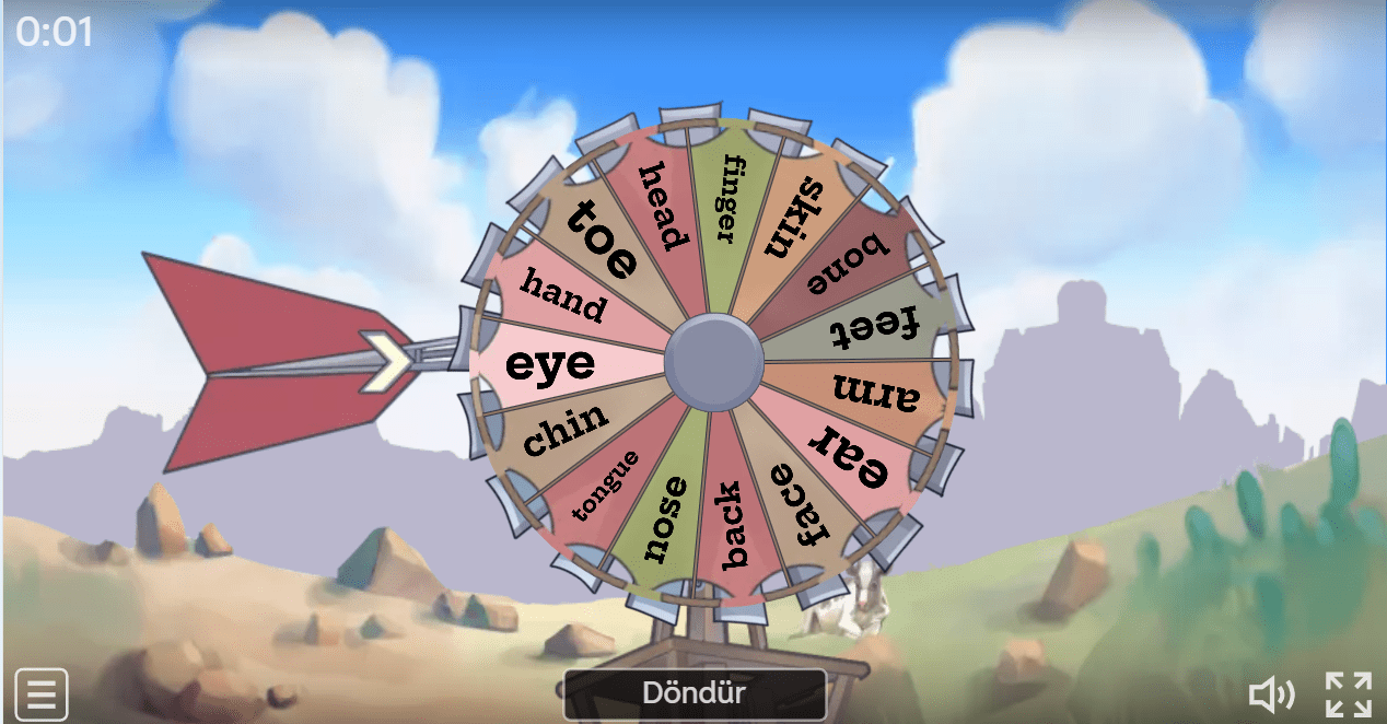 Multi English 5 - Body Parts 2